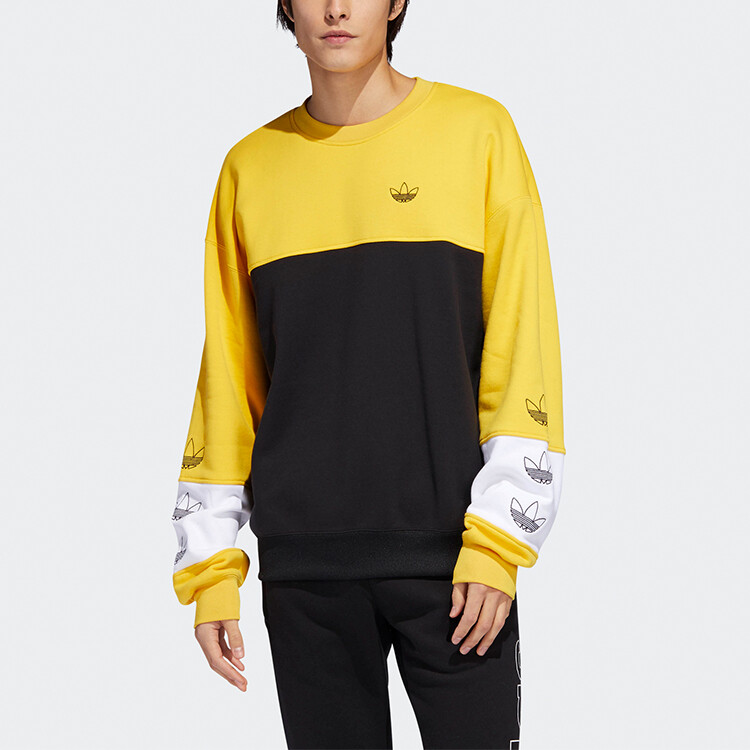 Толстовка мужская желтая Adidas Originals, желтый — фото 3