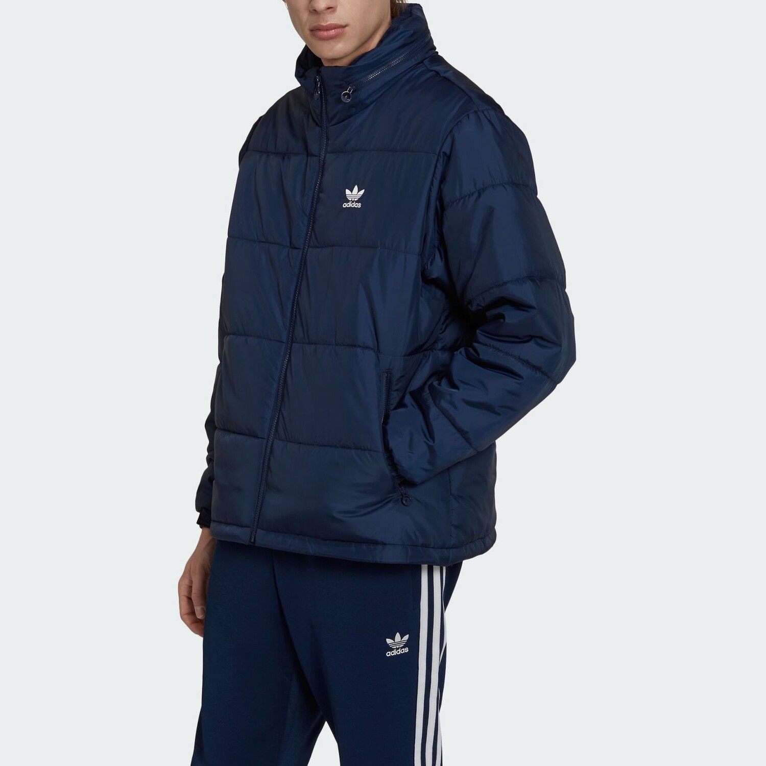 ESSENTIALS PADTED PUFER стеганая куртка мужская Nindig Adidas Originals, цвет Nindig — фото 4