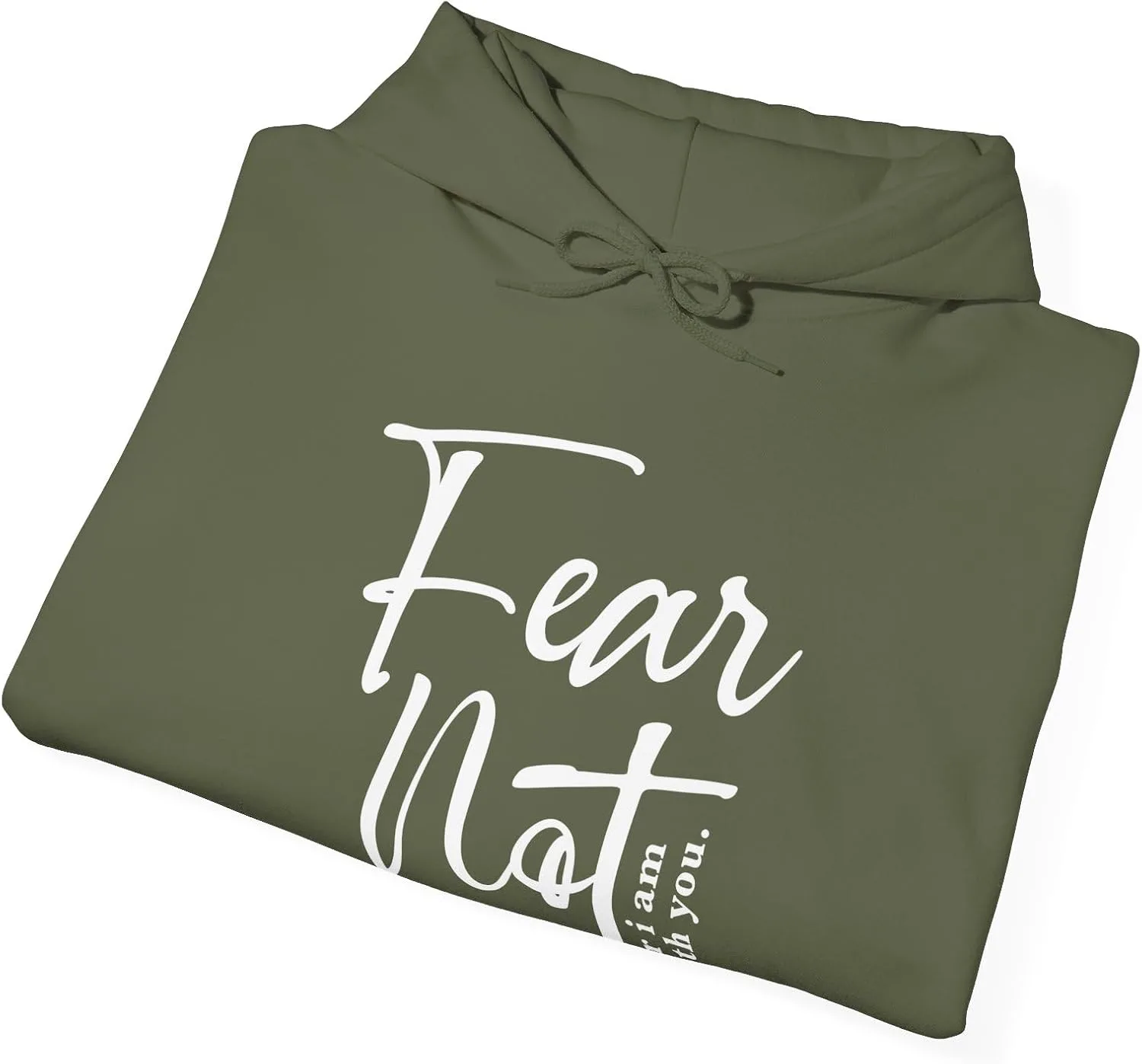 Толстовка Fear Not, уютная унисекс — фото 4