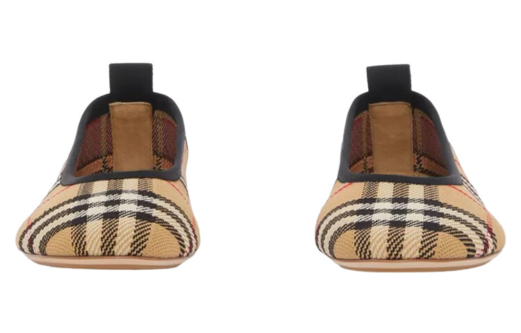 Туфли Burberry Vintage женские, бежевый — фото 2
