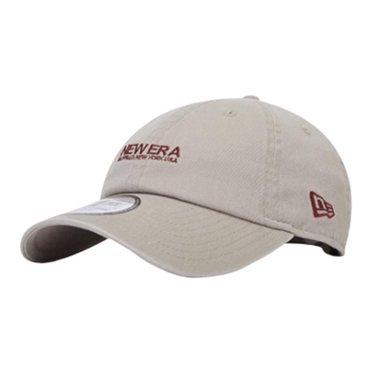 

New Era Хлопковая бейсболка унисекс бежево-желтая, Beige Yellow