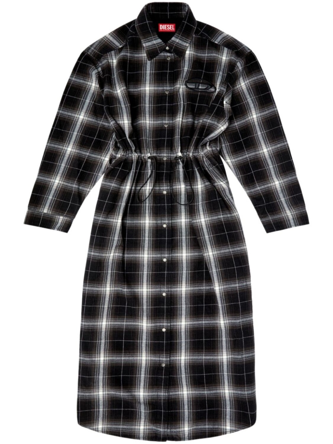 

Платье миди Diesel D-Reamer, черный