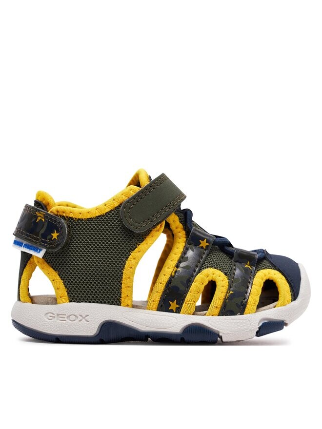

Сандалии B Sandal Multy Boy B450FB 014CE C0629 M Geox, хаки/желтый