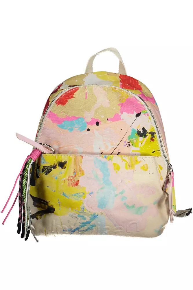 

Белый женский рюкзак из полиэстера Desigual