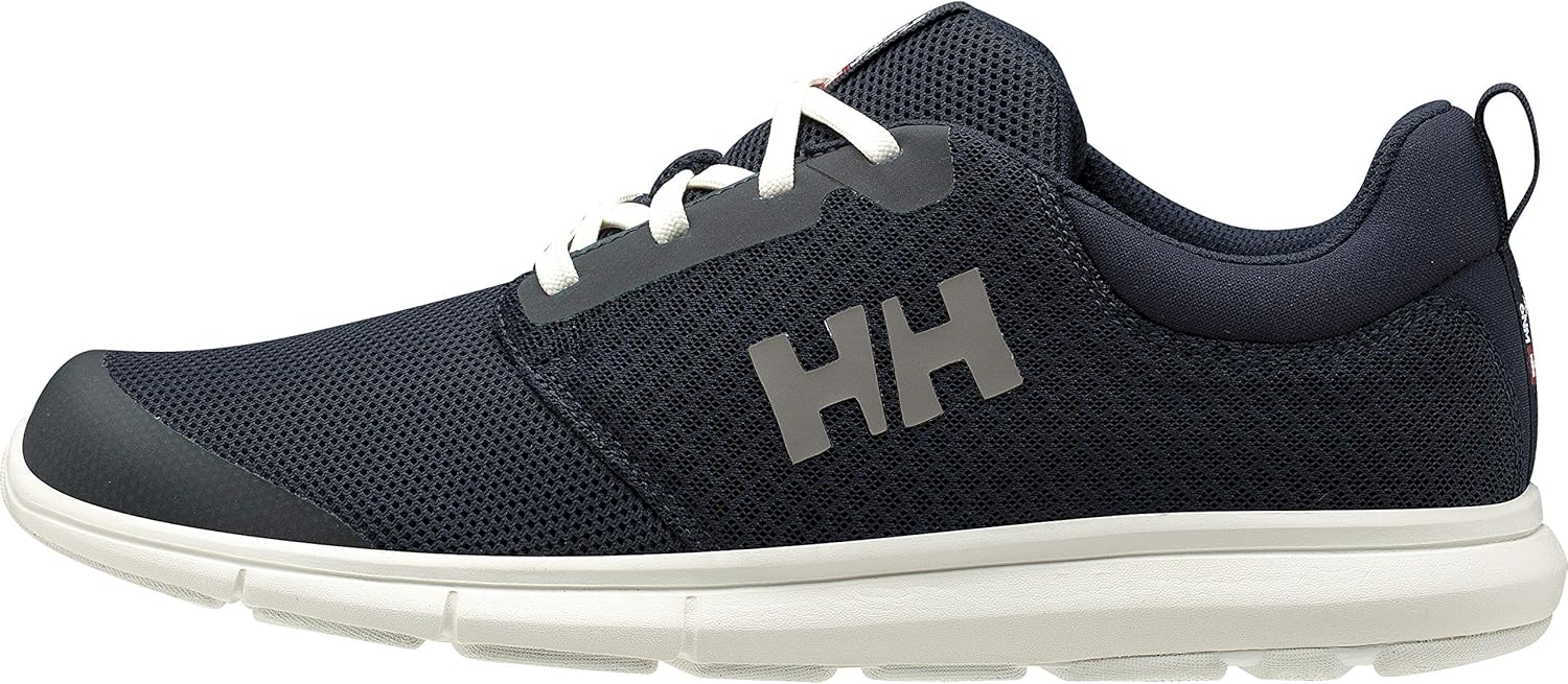 

Кроссовки Helly-Hansen Men's Feathering Shoes - Breathable Sailing Shoe - Flexible Non-Marking Boat Footwear - Footwear for Men Helly Hansen, 597 Navy/Off White
