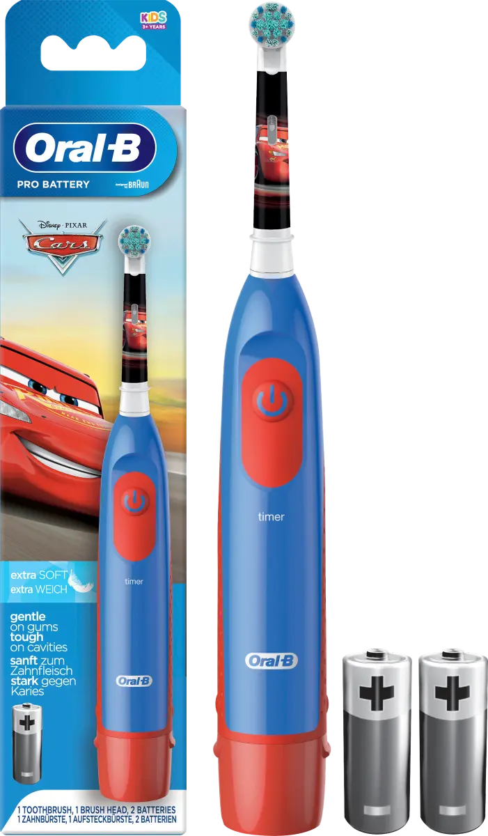 

Зубная щетка на батарейке детская Stages Power с 3 лет 1 шт. Oral-B