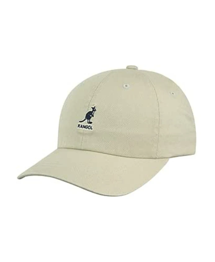 

Зеленая хлопковая бейсболка цвета хаки, унисекс Kangol, бежевый