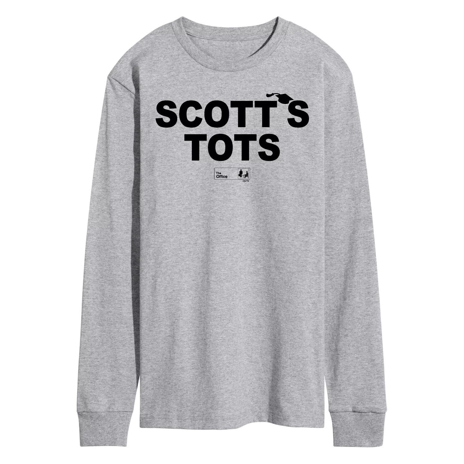 

Мужская футболка The Office Scott's Tots с длинными рукавами Licensed Character