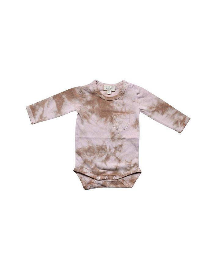 

Унисекс Tie-Dye комбинезон The Simple Folk, розовый