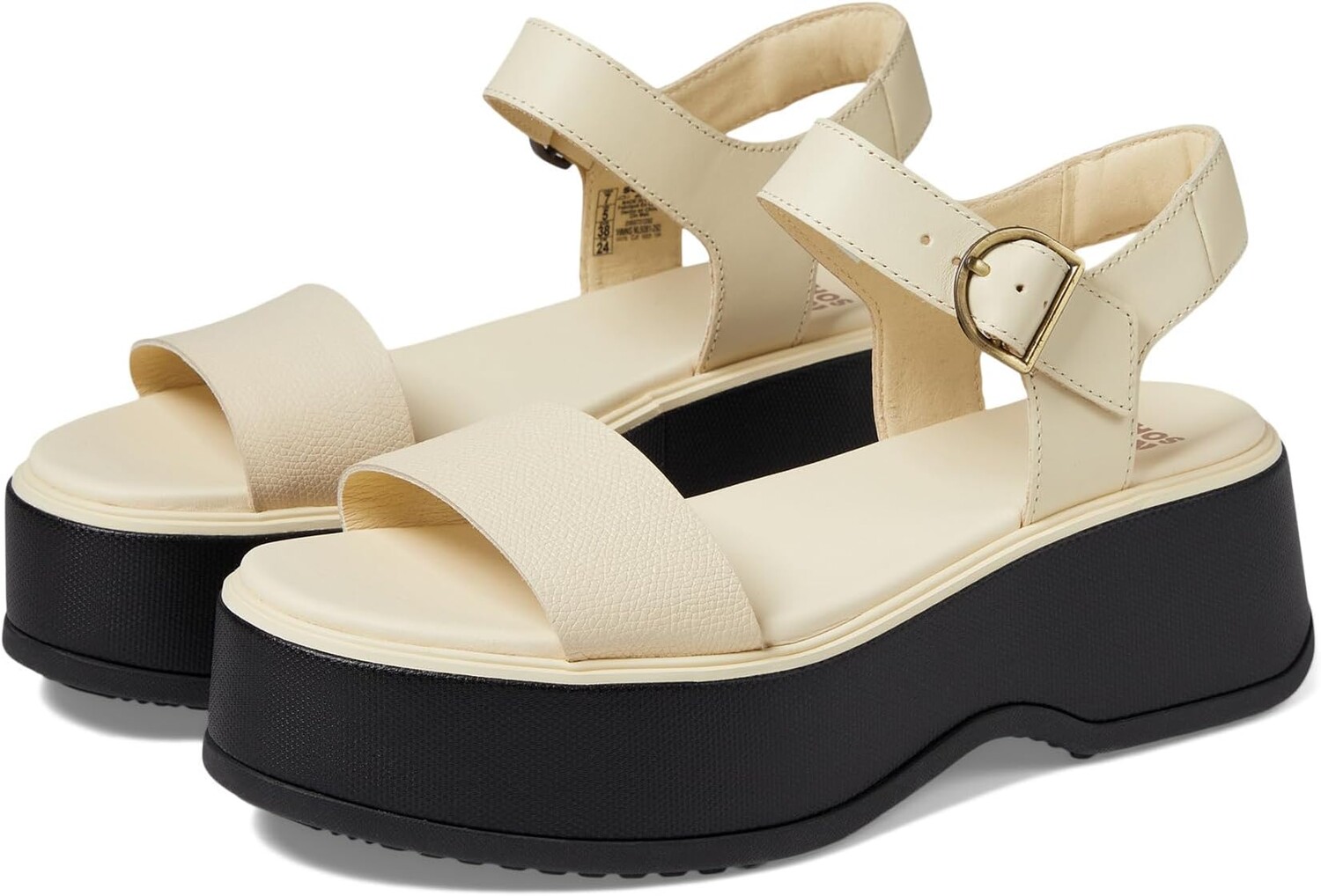 

Сандалии SOREL Dayspring Ankle Strap Sandal, цвет Honey White/Black