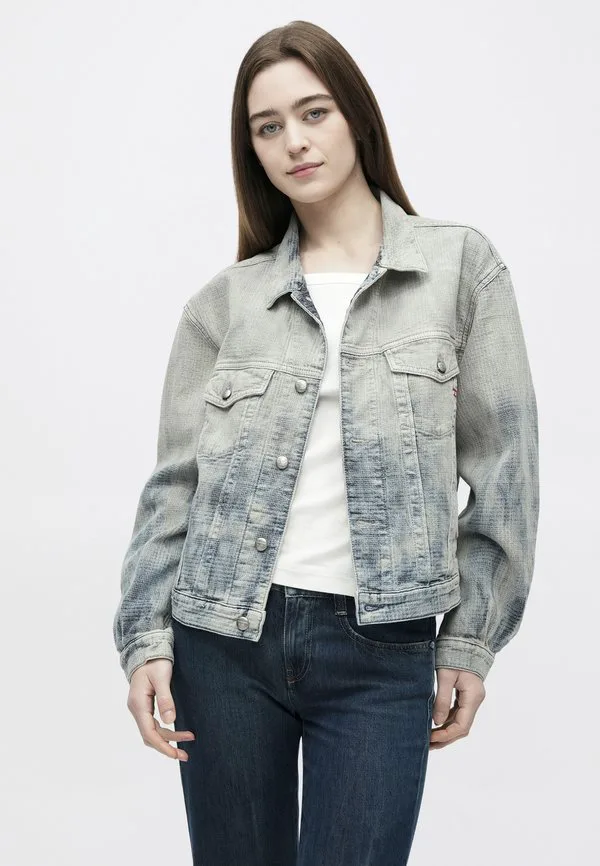 Джинсовая куртка "рейнджер" Diesel, Blue Denim — фото 4