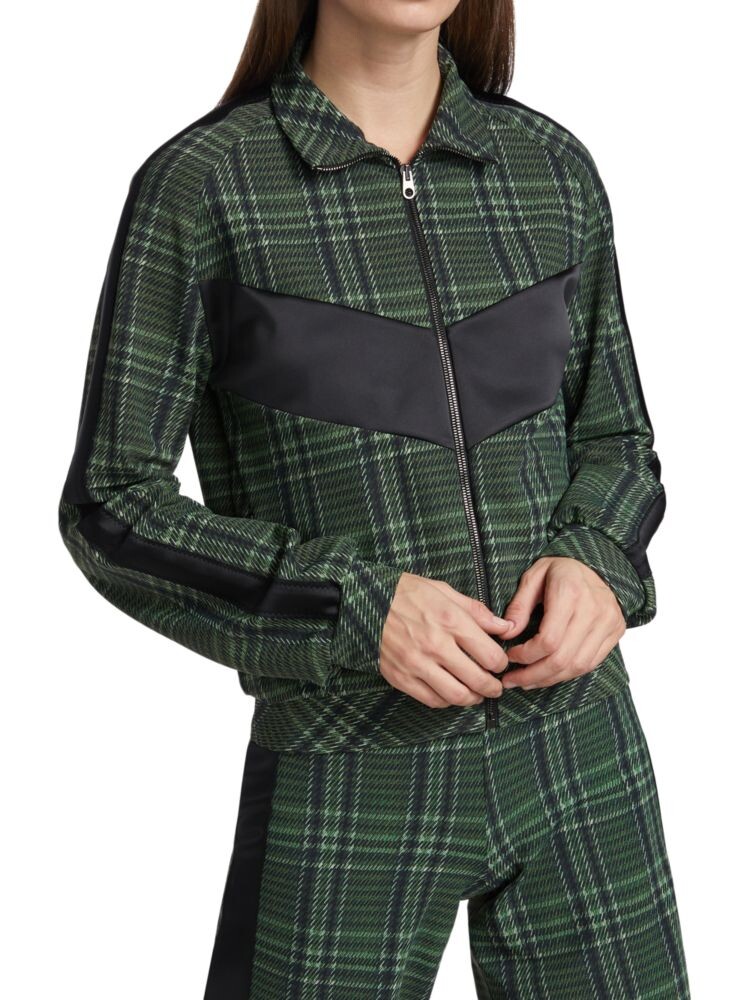 

Клетчатая куртка Utako на молнии Chiara Boni La Petite Robe, цвет Green Multi, Зеленый, Клетчатая куртка Utako на молнии Chiara Boni La Petite Robe, цвет Green Multi