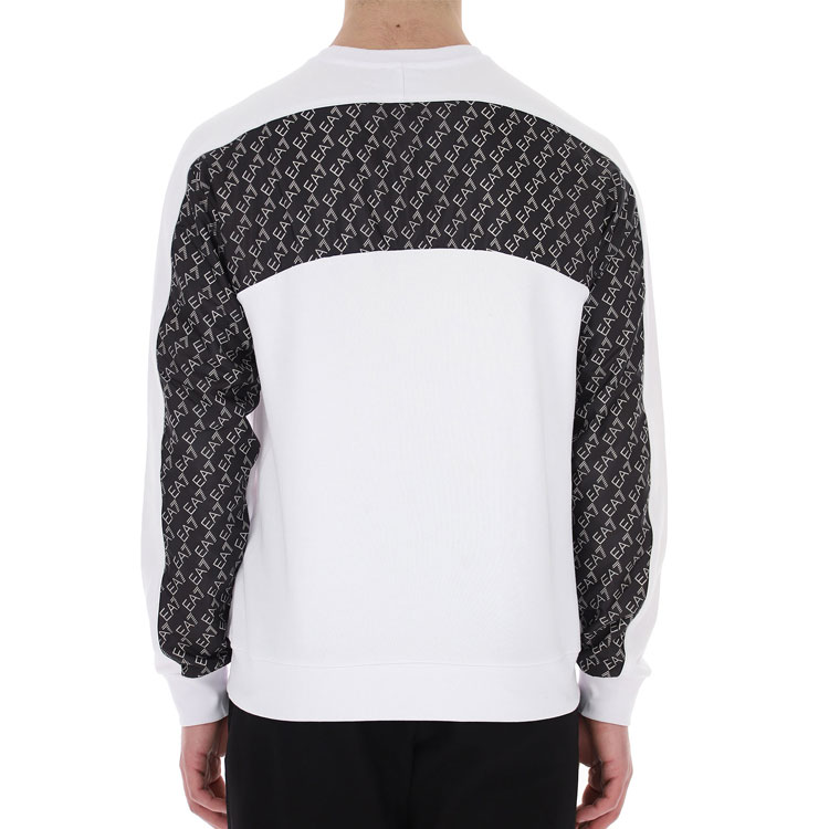 Свитшот EA7 Men's White EMPORIO ARMANI — фото 4