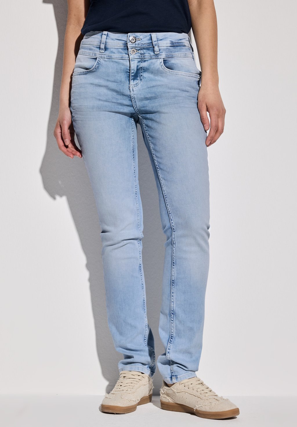 

Джинсы облегающего кроя CASUAL FIT Street One, деним