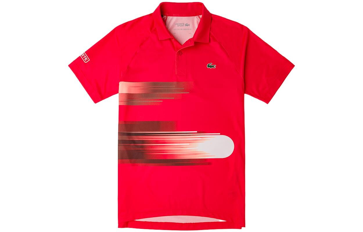 

Рубашка поло мужская красная Lacoste, красный