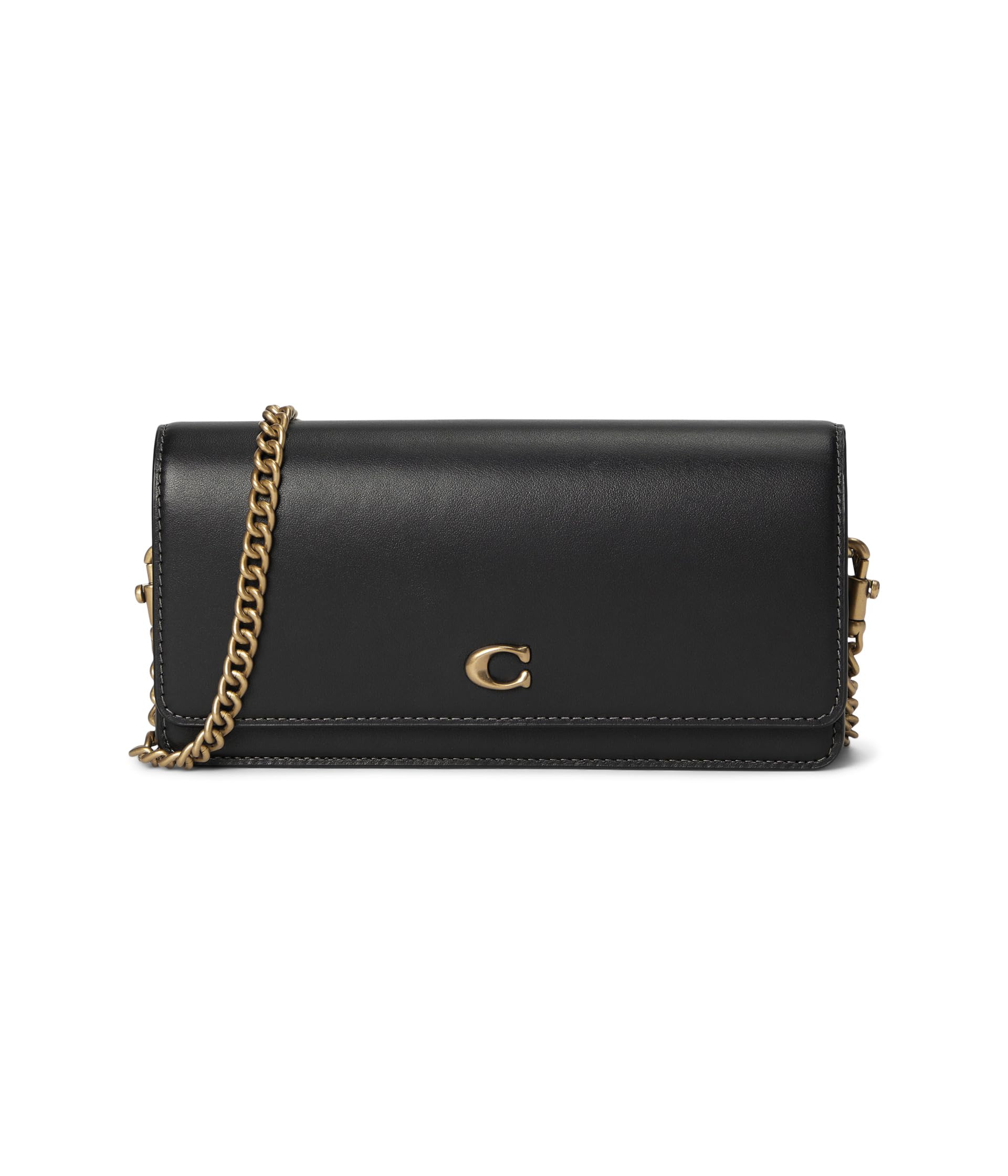 

Кошелек COACH Evie Long Wallet with Chain, черный