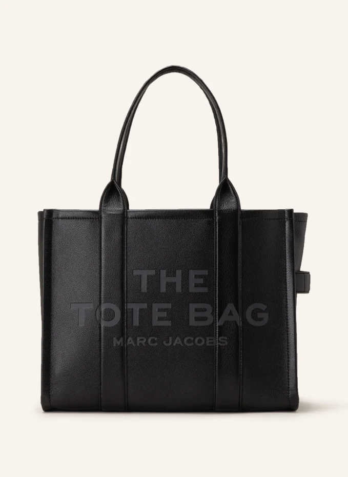 

Кожаная сумка-шупка the large Marc Jacobs, черный