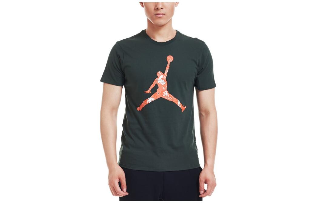 

Футболка Jumpman мужская темно-серая Jordan, темно-серый