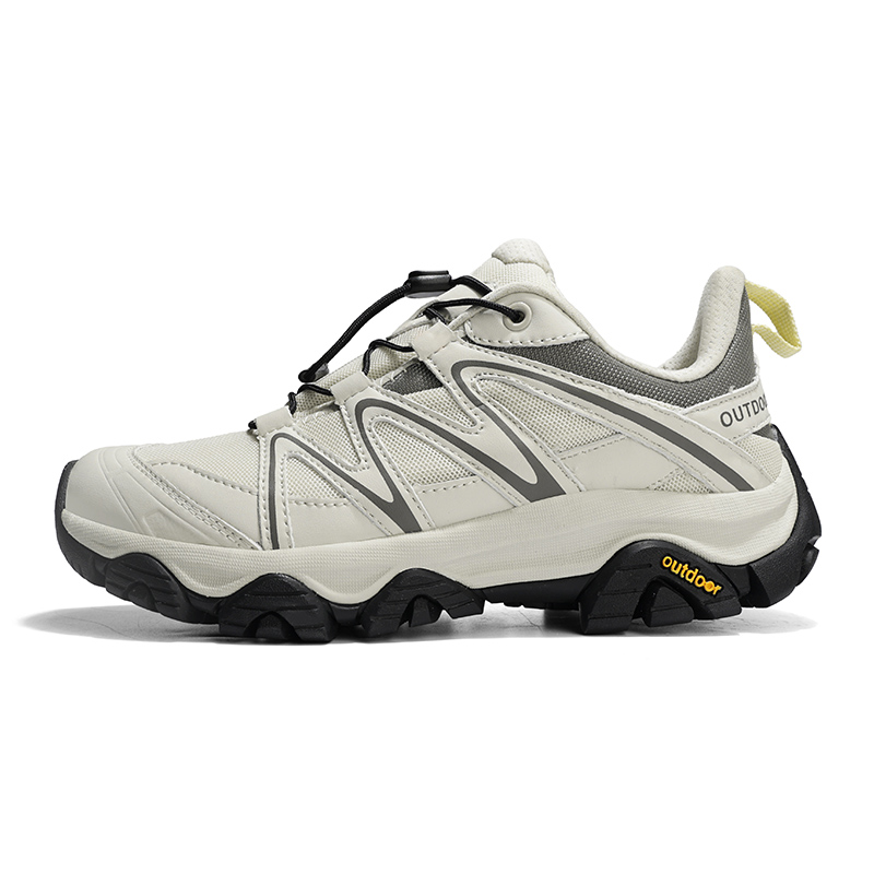 

Кроссовки для альпинизма Low top Unisex с амортизацией, противоскользящим и износостойким покрытием, дышащие, легкие и с надежным сцеплением VanCamel, бежевый
