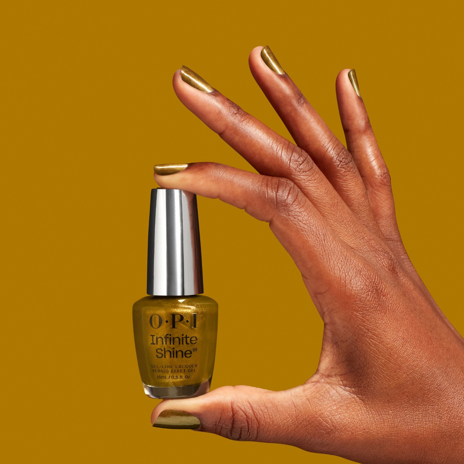 Лак для ногтей nail lacquer holiday 2025 - good enough to treat Opi, hrs23 - have a brittle fun, объем 15 мл — фото 3