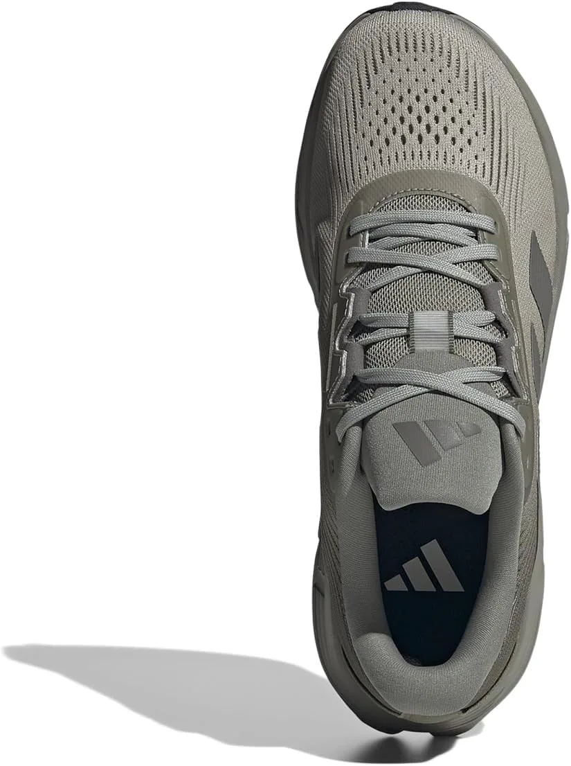 Мужские кроссовки Adidas Questar 3 для бега, серебристый/оливковый — фото 3