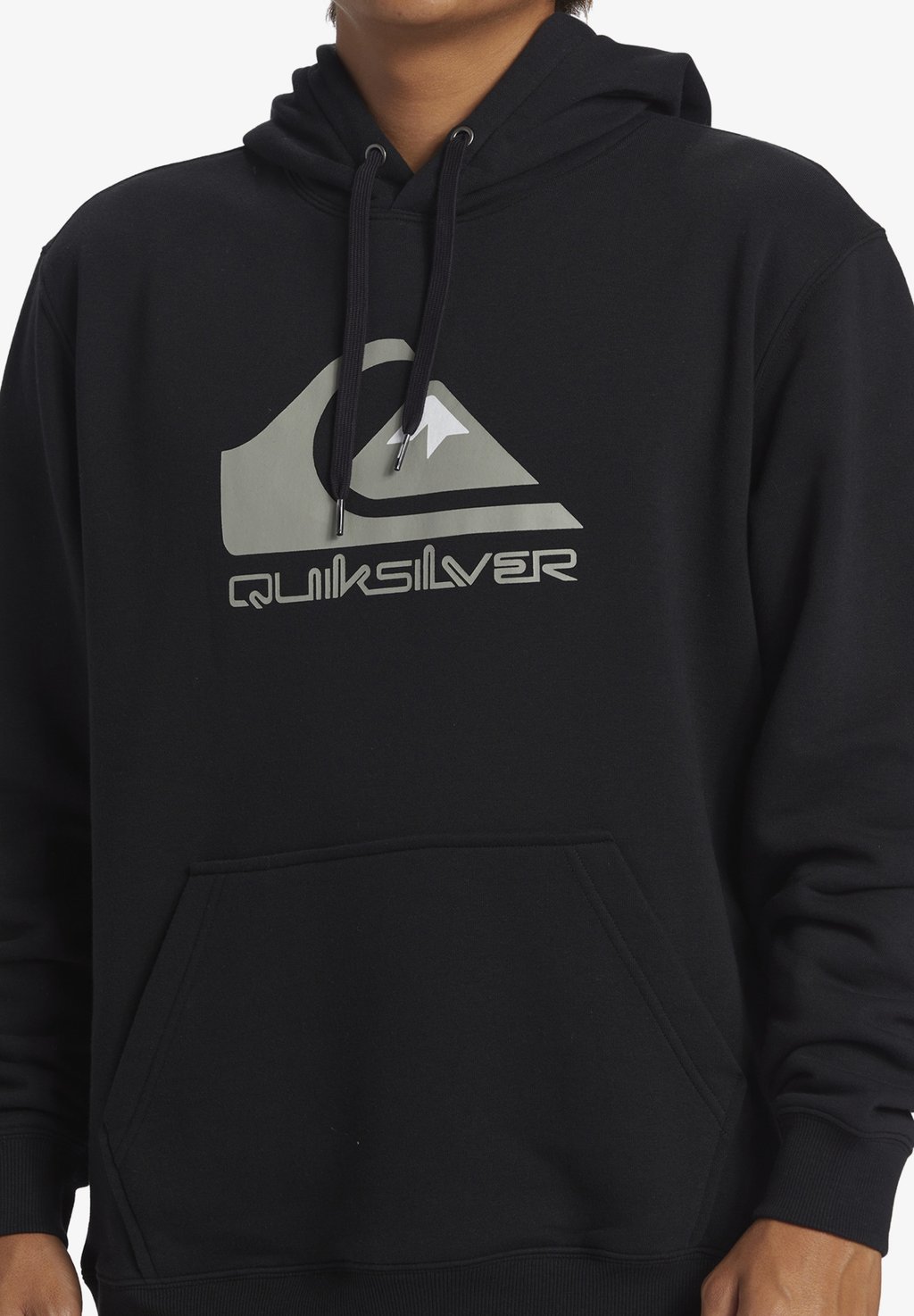 

Толстовка с капюшоном BIG LOGO Quiksilver, черный