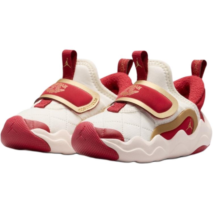 Jordan 23/7.2 Low top Toddler Shoes White Red Gold Infant And Toddler — фото 4