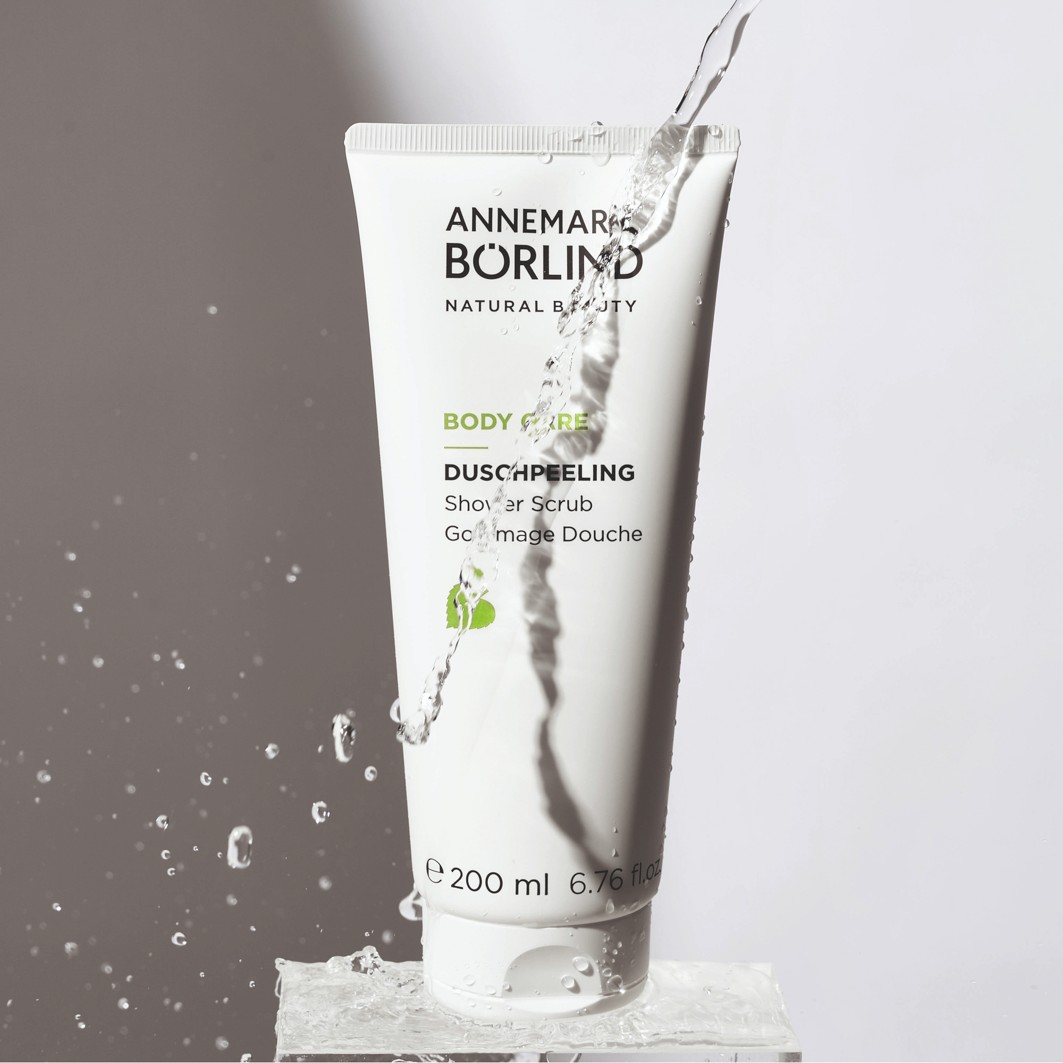 Гель для душа body care duschpeeling Annemarie Boerlind, объем 200 мл — фото 3