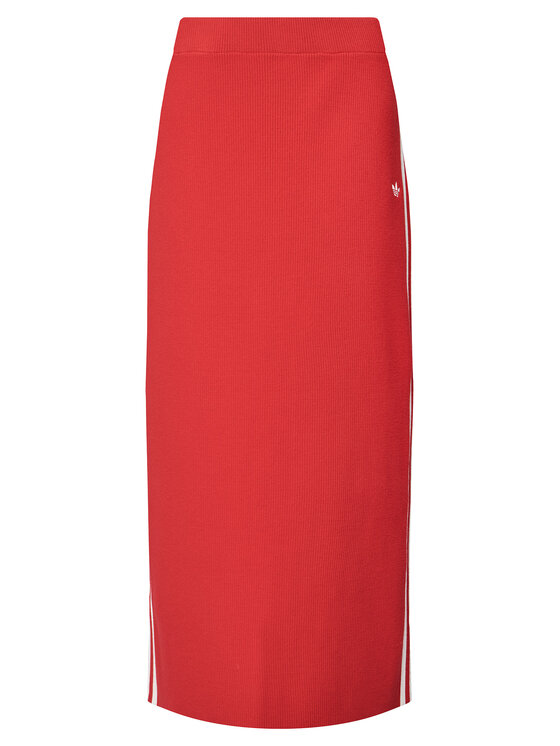 

Юбка-Карандаш стандартный крой adicolor Knit 3-Stripes JW2660 Adidas, красный