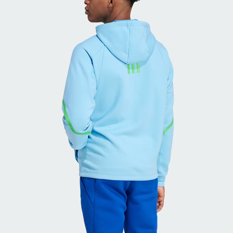 Сиэтл Саундерс ФК куртка мужская синяя Adidas, синий — фото 3