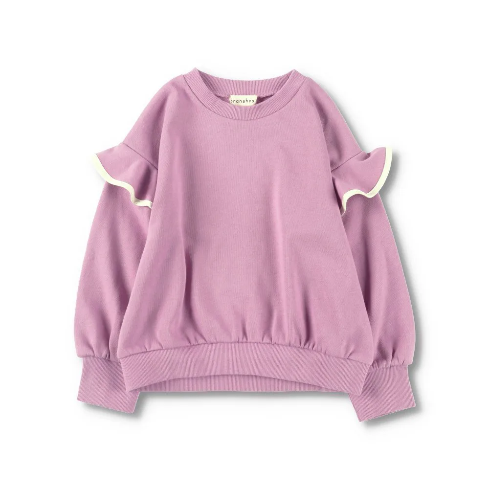 Мини-толстовка TC с флисовыми рукавами и оборками Branshes, pink — фото 2