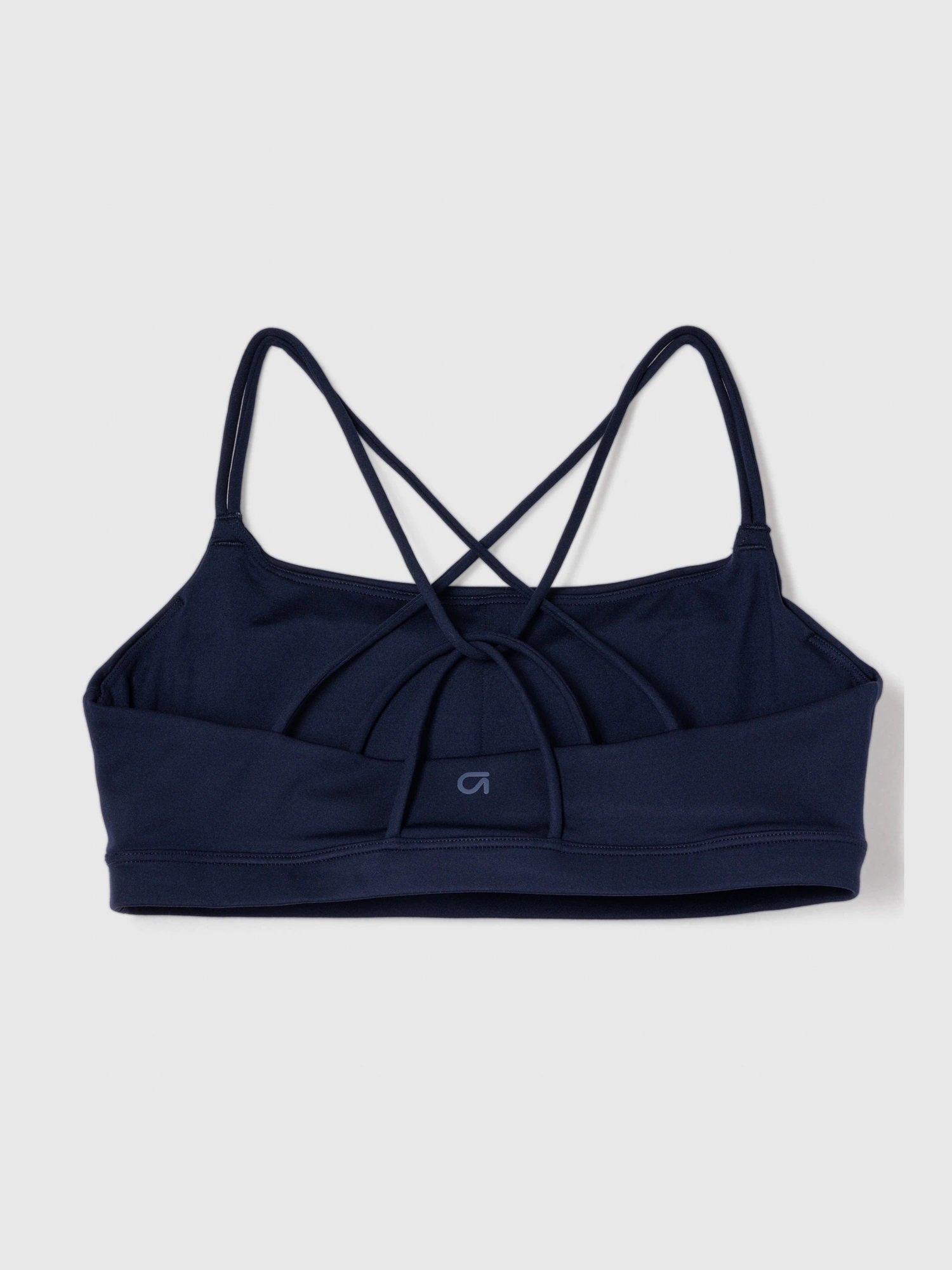 (W)GapFit Power Спортивный бюстгальтер средней степени поддержки с лямками GAP, NAVY_UNIFORM — фото 4