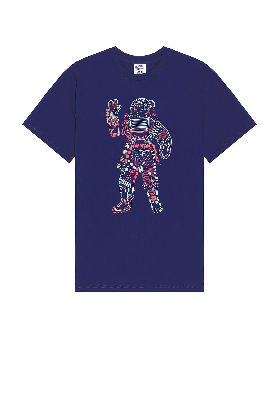 

Футболка "Пространство и время" Billionaire Boys Club, blue depths