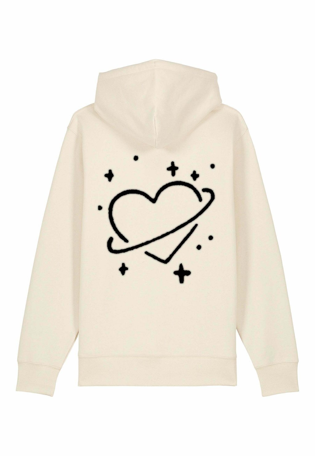 

Толстовка на молнии SATURN BACK EMBROIDERY Mira Paris, кремовый