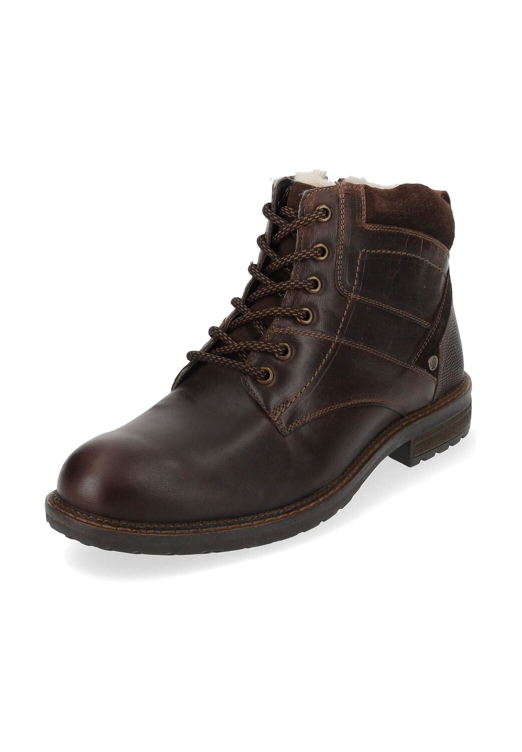 

Кожаные ботильоны Hush Puppies, коричневый