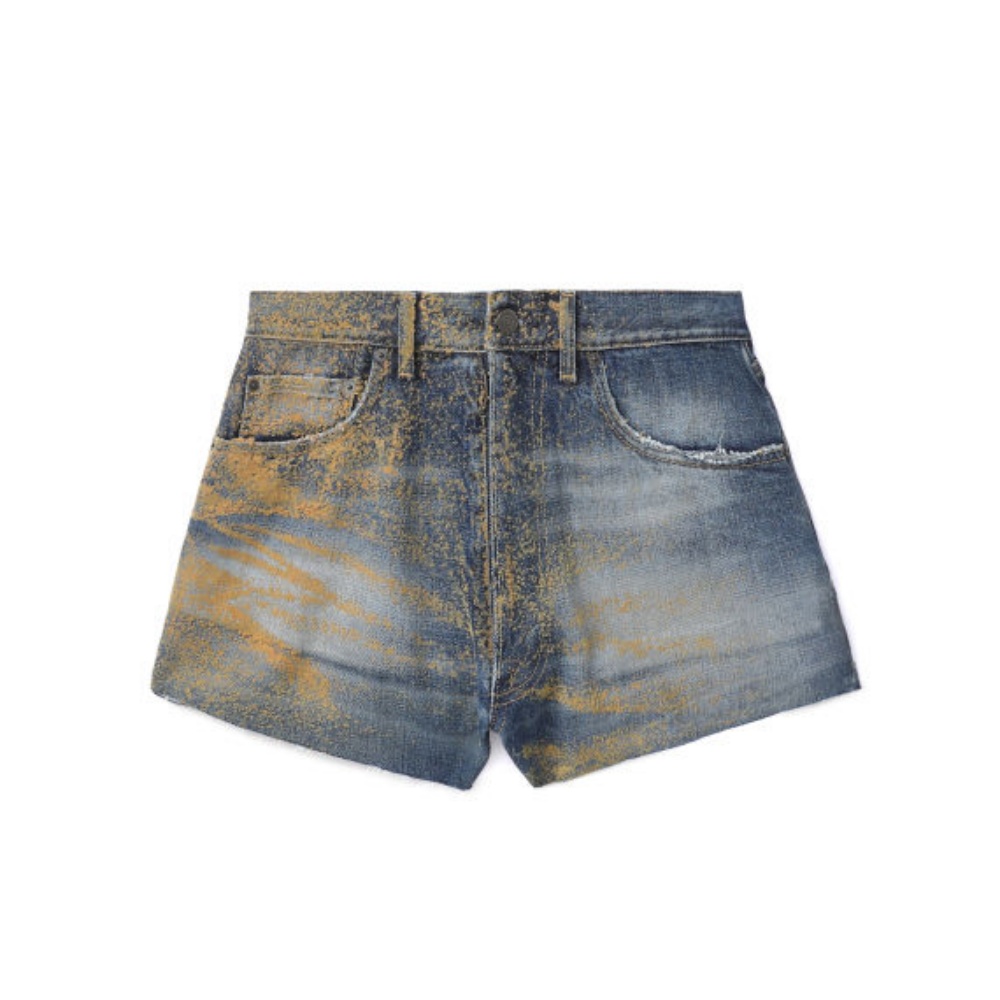 

Женские джинсовые шорты Maison Margiela, denim синий