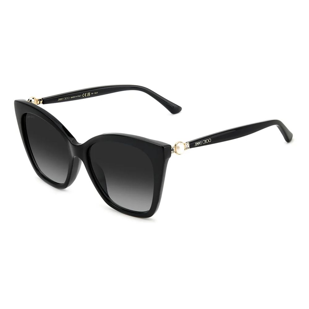 

Черные ацетатные солнцезащитные очки Jimmy Choo Eyewear