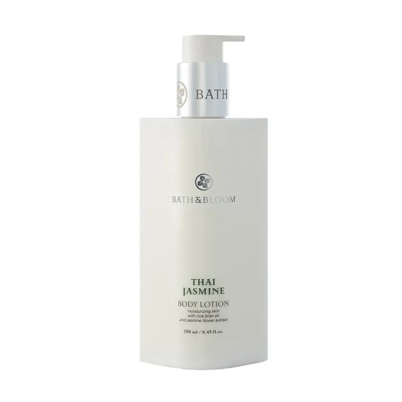 Увлажняющий комплект одежды для ванны Jasmine BATH&BLOOM, Two-Piece Set: Jasmine Body Lotion 250ml+Jasmine Hand Cream 100ml — фото 3