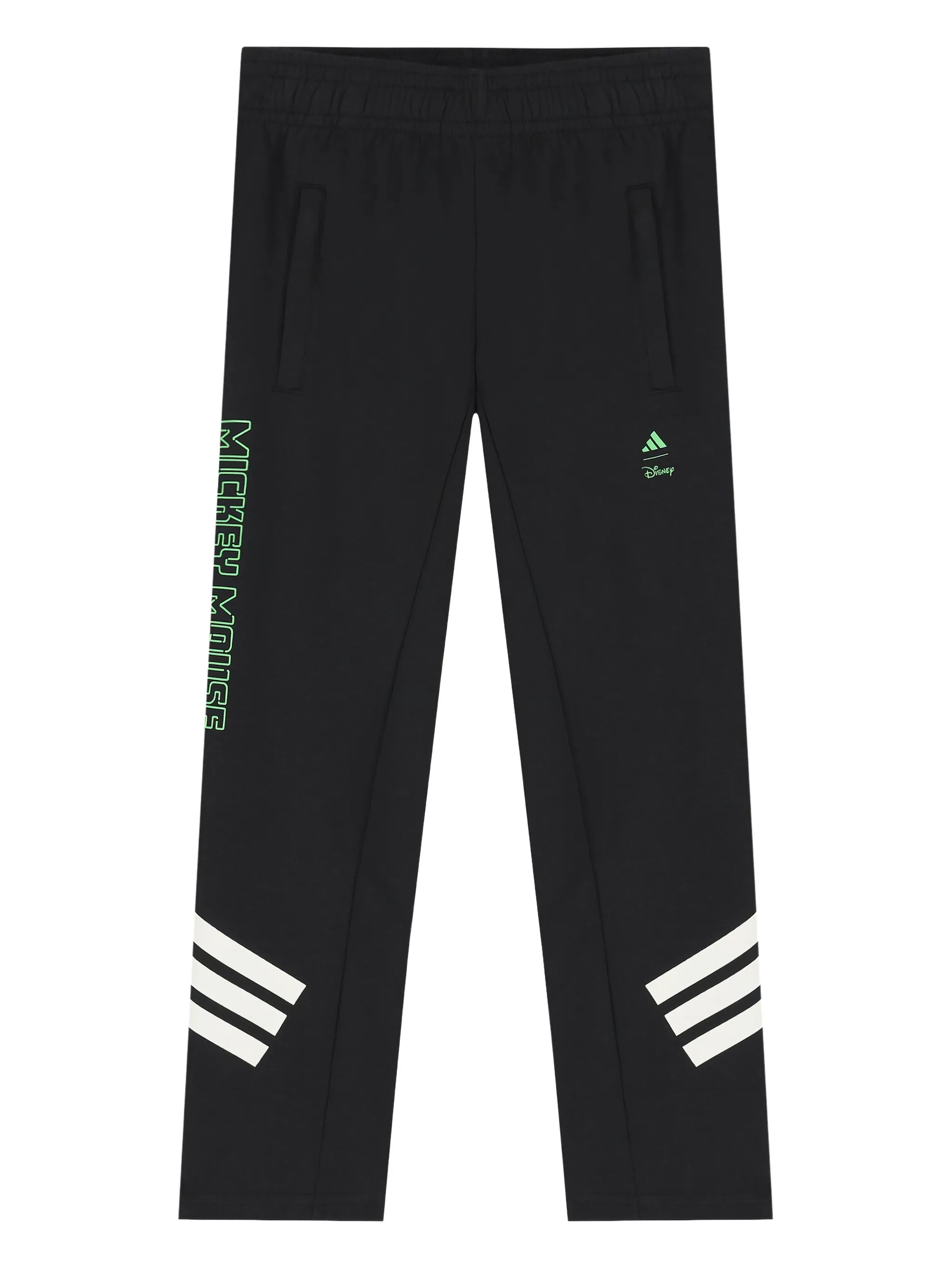 

Спортивные брюки с логотипом Disney Микки Маус Adidas Kids, черный