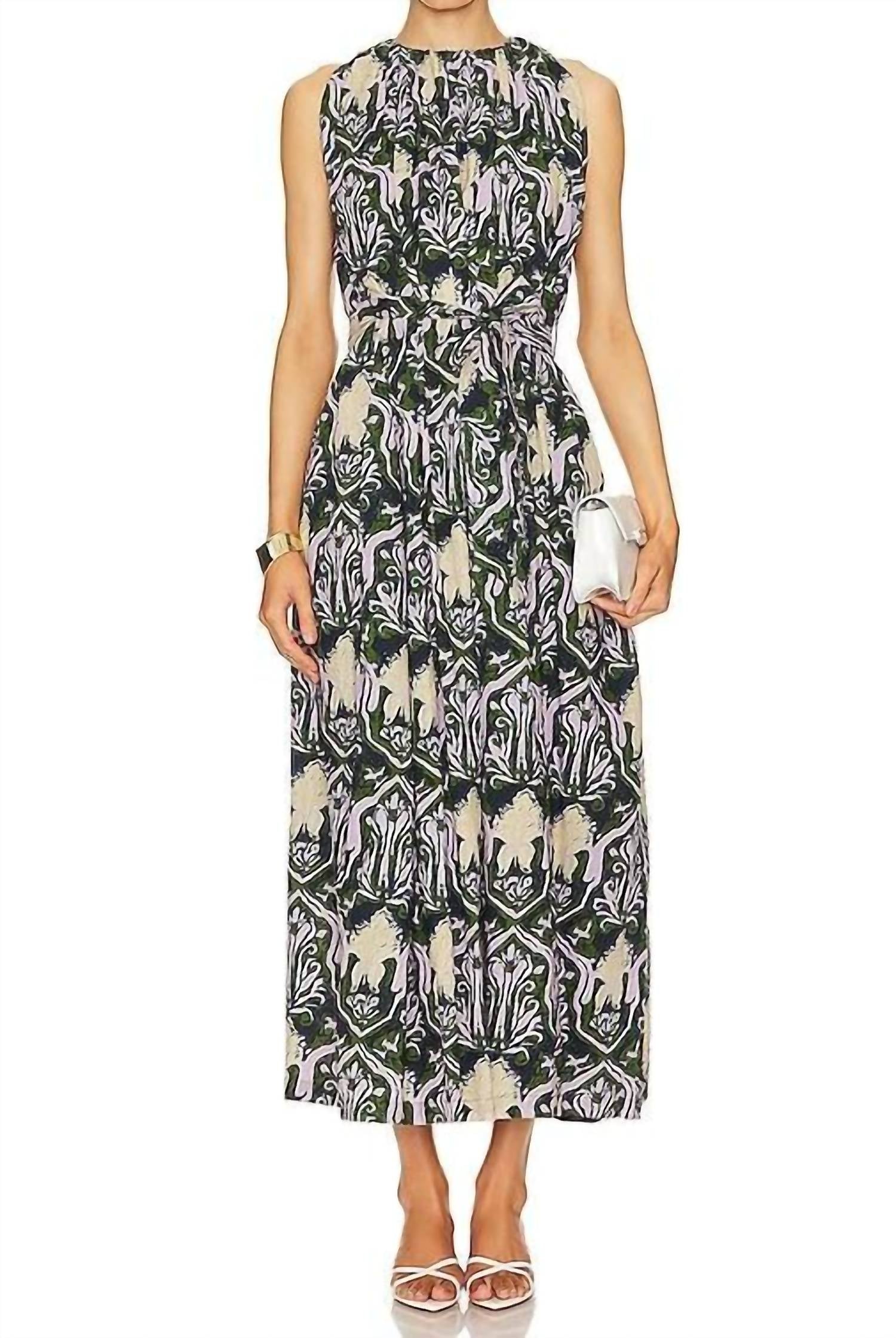 

Платье Becca Ankle с принтом Casablanca Cleobella, цвет casablanca print