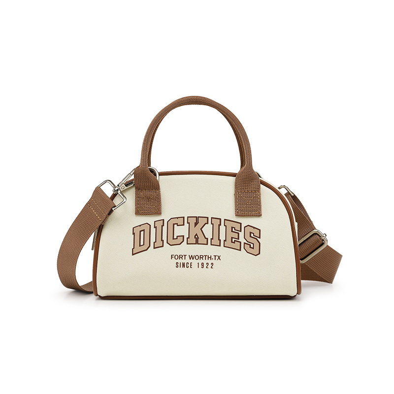 

Dickies Сумка Oxford Bowling, сумка Boston, женская сумка через плечо, черно-белая/абрикосово-коричневая/абрикосово-зеленая