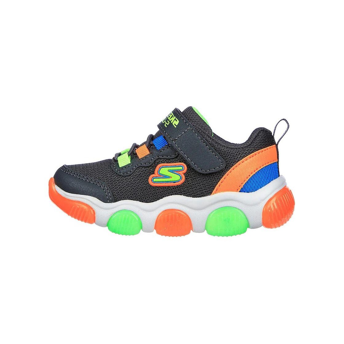 

Кроссовки Skechers Toddler Shoes TD Low-top Black/orange, черный
