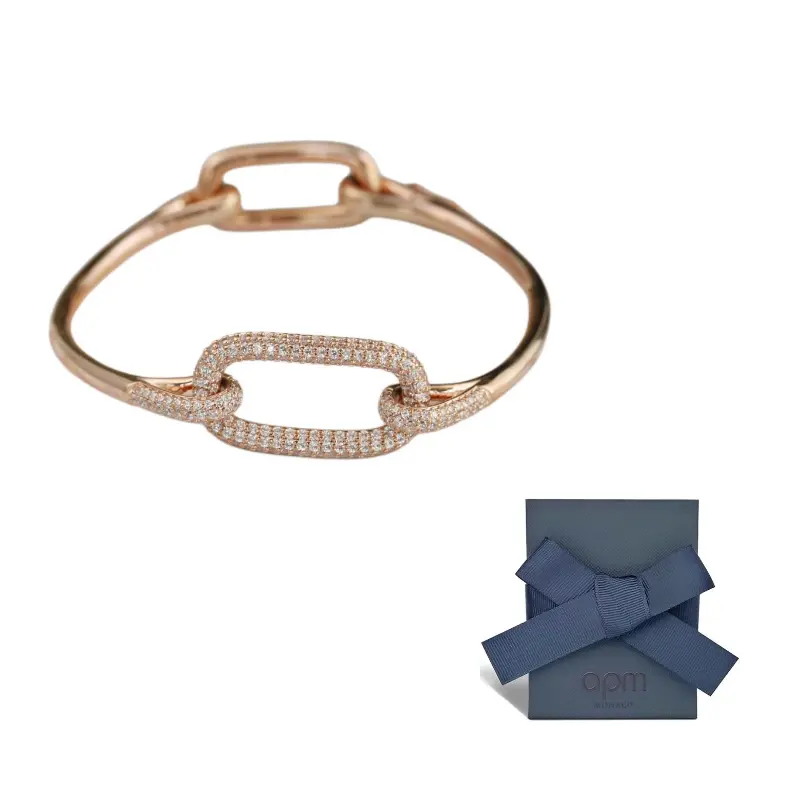 

Женский браслет-цепочка со скользящим кольцом Apm Monaco