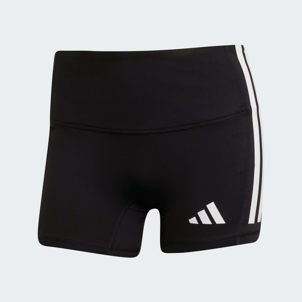 Тайтсы Adidas 3-Stripes Volleyball Shorts, черный — фото 4