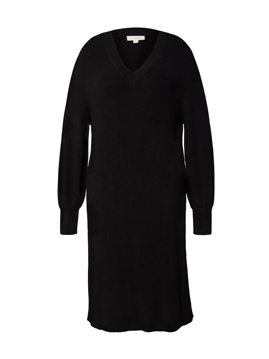 

Вязаное платье ONLY Carmakoma Knitted dress CARKatia, черный