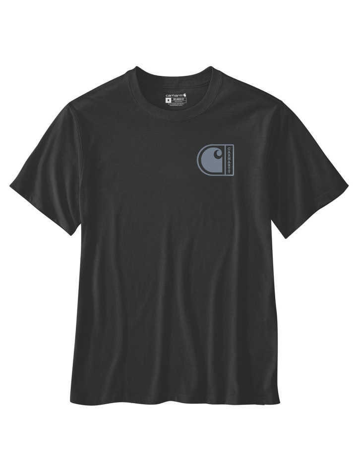 

CARHARTT Футболка с графическим принтом черного цвета, Черный, CARHARTT Футболка с графическим принтом черного цвета