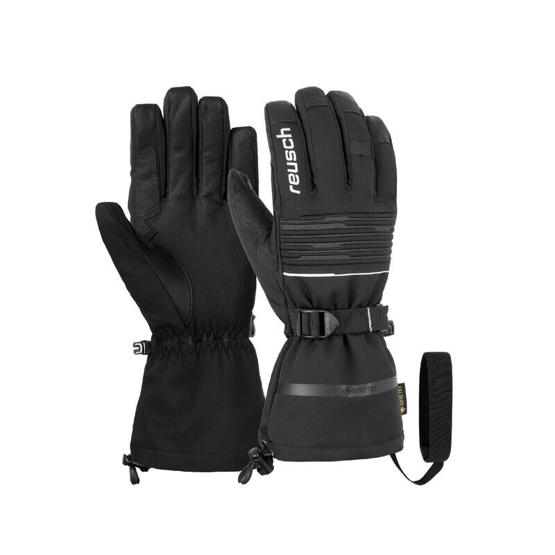 

Лыжные перчатки Reusch, цвет black/black/white