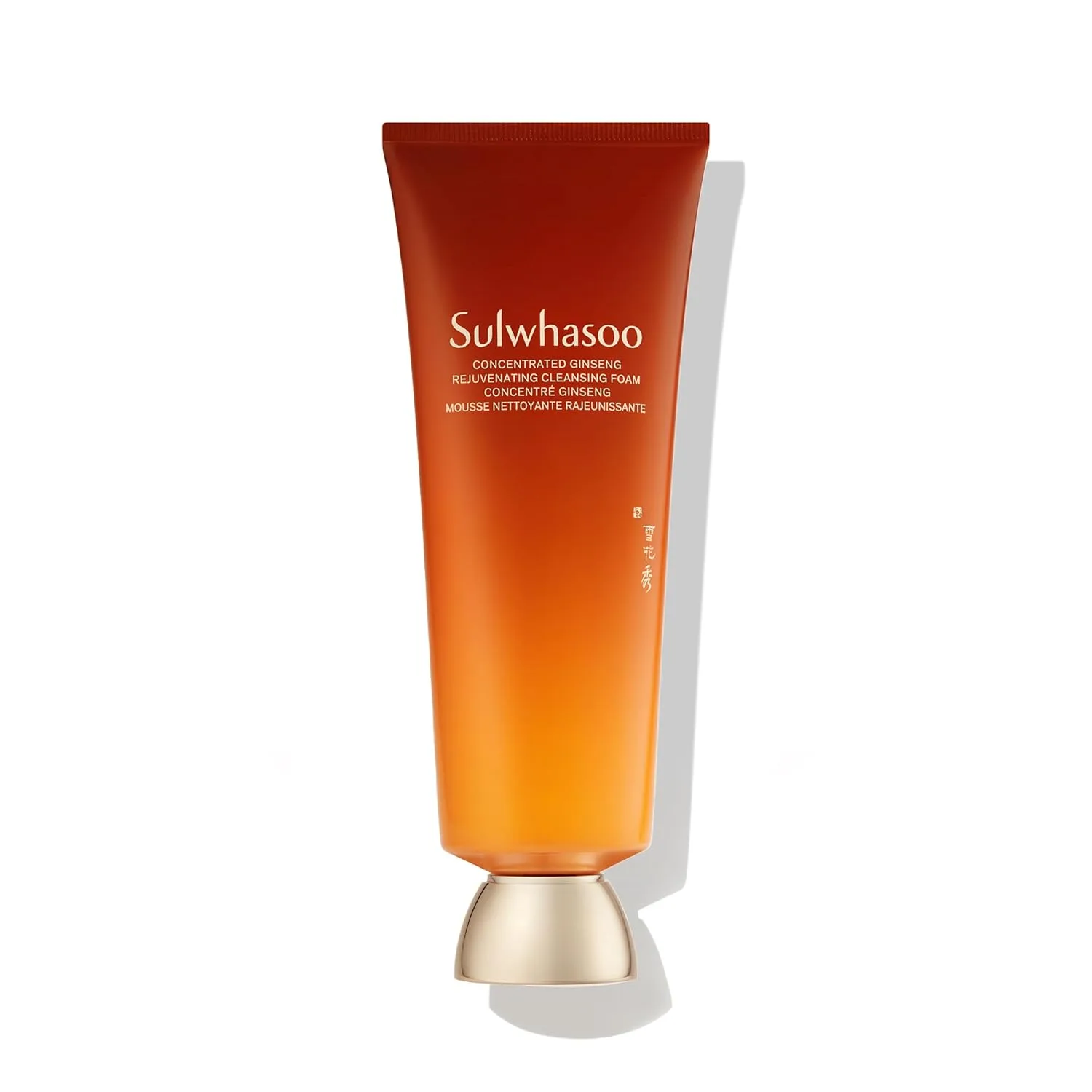 Гель для умывания SULWHASOO — Очищающая пенка для лица с концентрированным женьшенем | Удаляет макияж, загрязнения и