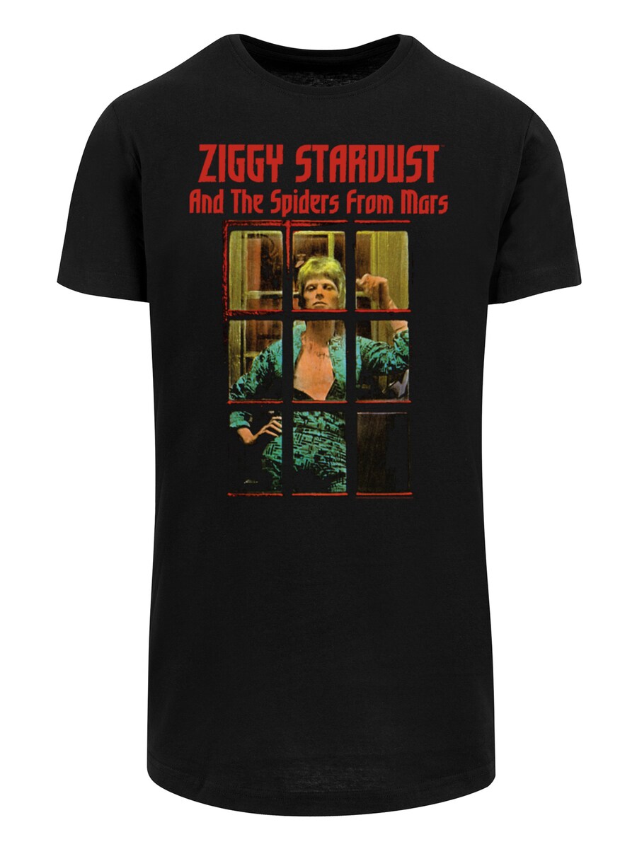 

Рубашка F4NT4STIC David Bowie Ziggy Stardust Spider, черный