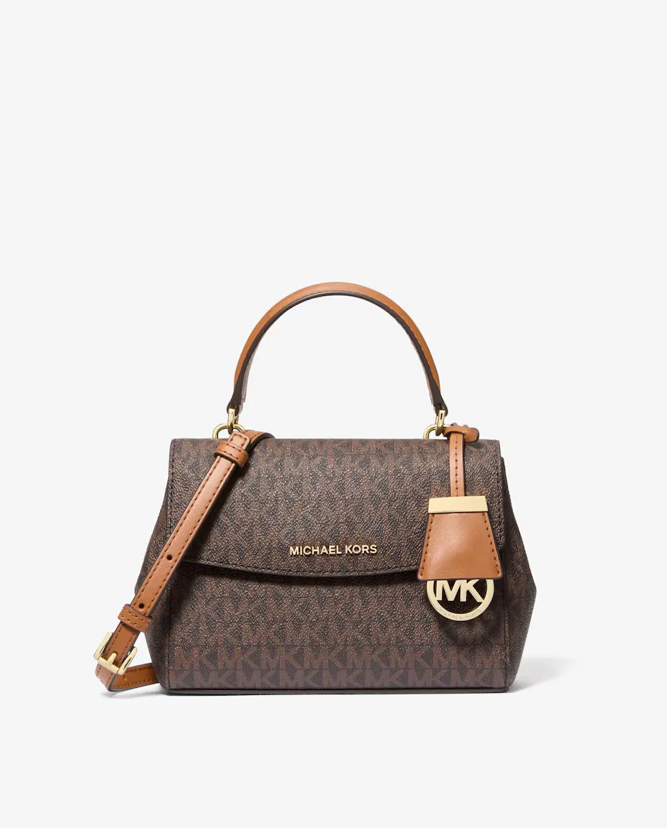 

Женская сумка через плечо Ava с ручками Michael Michael Kors, темно-коричневый